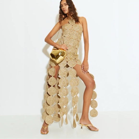 Simon Miller Beep Beep Dress In Star Gold ✨NWT✨
